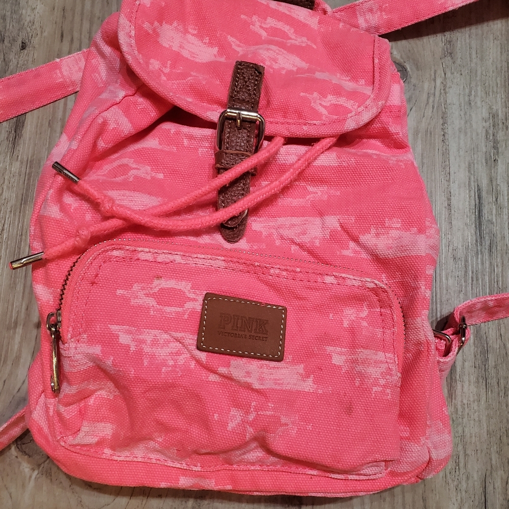 PINK mini backpack